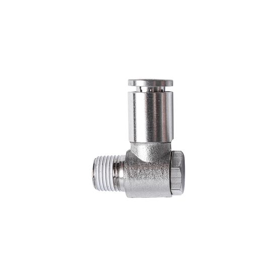 Metal Swiv. Elbow 6mm X 1/8" M